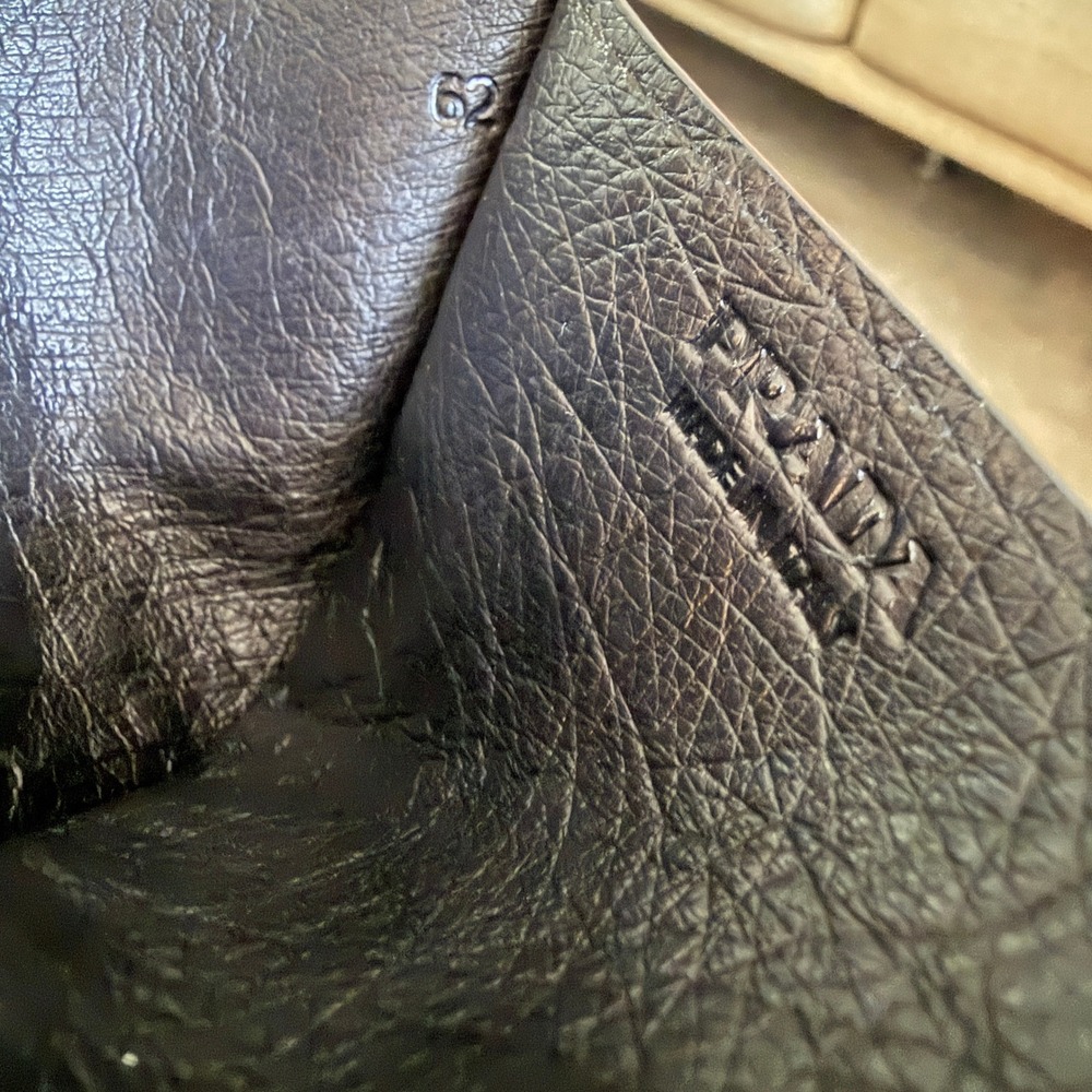 Prada Black Ostrich Leather Card Holder Wallet 2MC223 Struzzo Made in Italy - Picture 7 of 10
